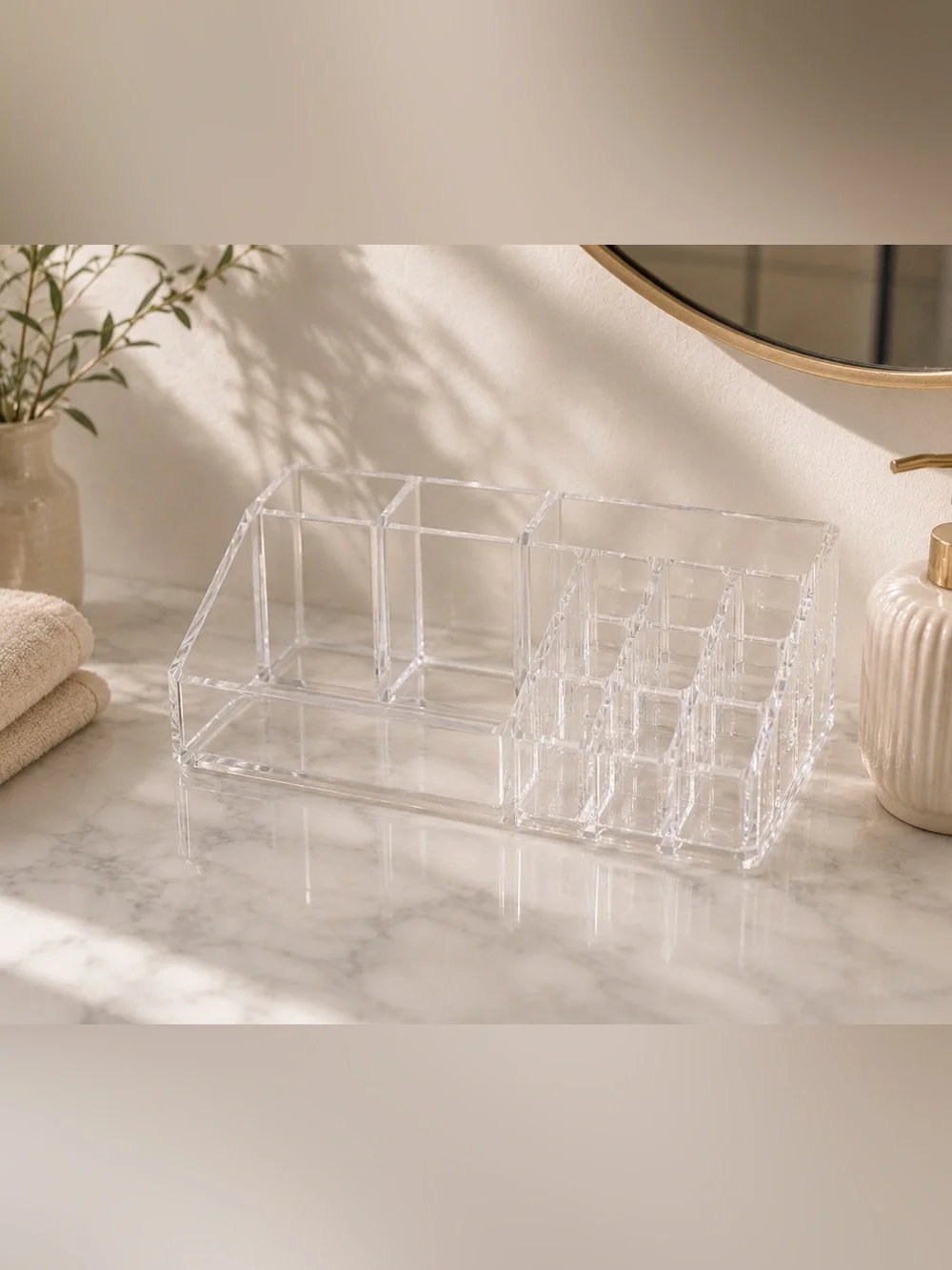 Acrylic Make Up Organizer Lip Stick Holder